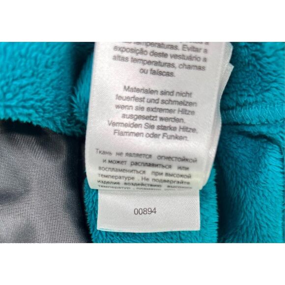 Mountain Hardwear Women's Pyxis Full-Zip Fleece Jacket Teal Green Size S Petite - Picture 5 of 11